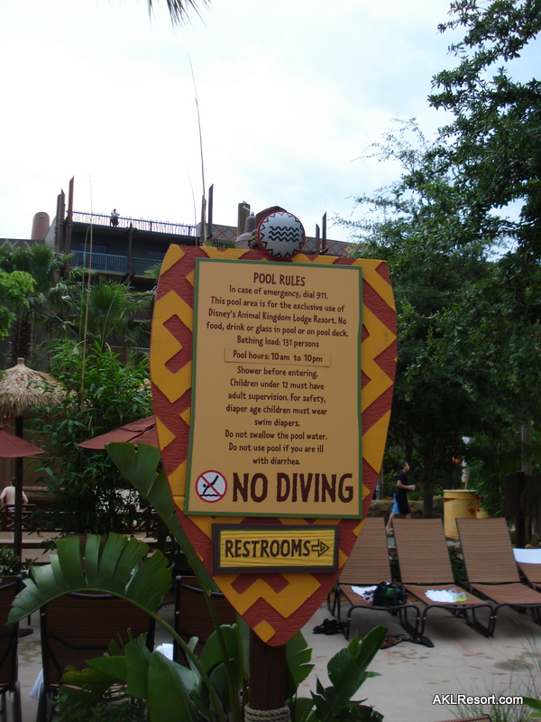 Samawati Springs pool rules